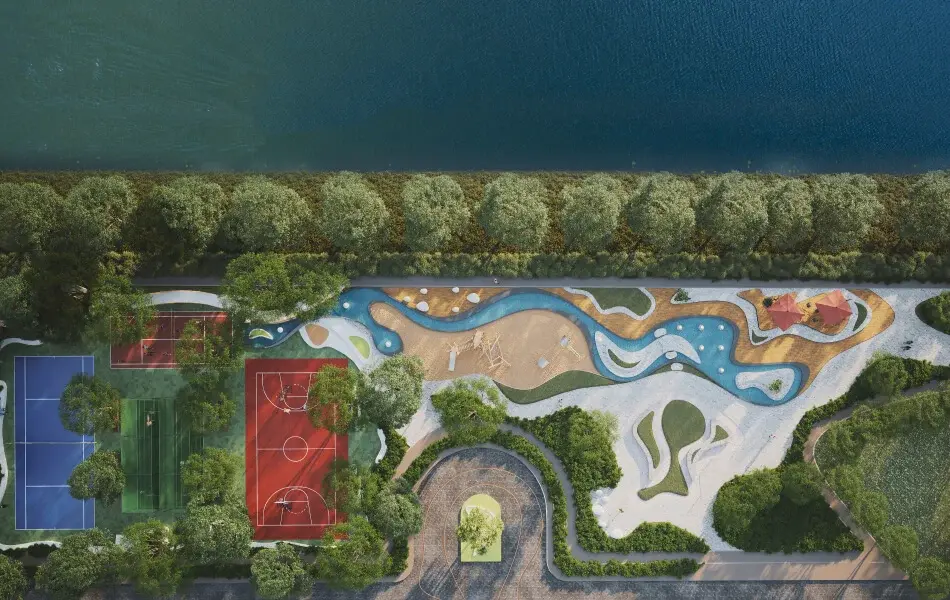League Riverscape